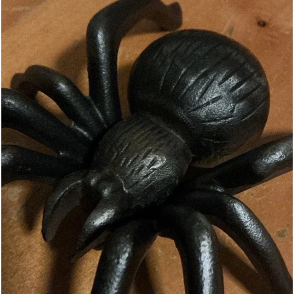 6 In‎ Cast Iron Spider Wall Decor